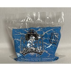 1995 Wendy's Mega Wheels Truck Black Purple Music Toy NIB Kids Meal Stickers